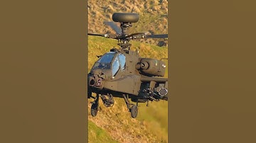 "Apache Helicopter Power in Action!”#shorts