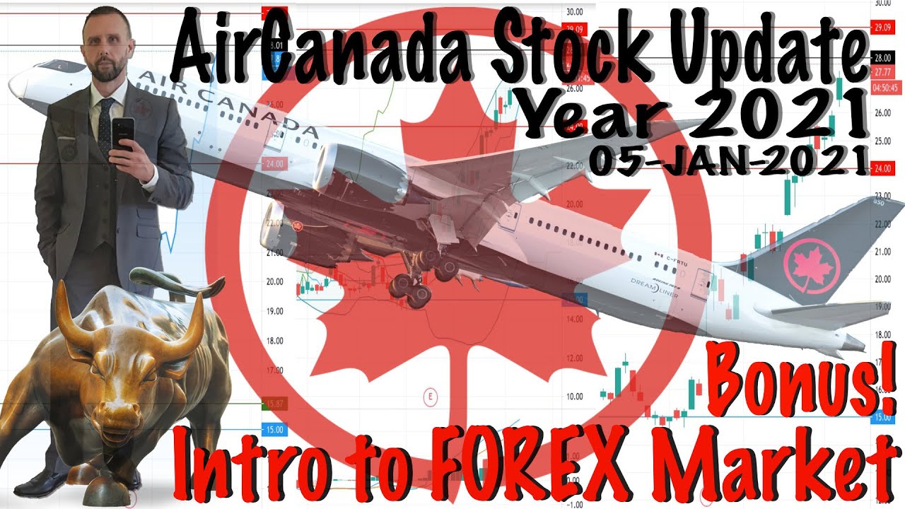 AirCanada Stock Update 05-JAN-2021 + FOREX Market Intro Bonus