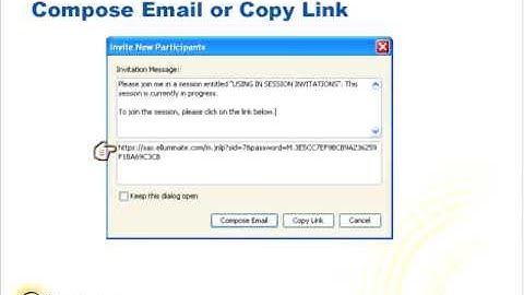 USING IN SESSION INVITATIONS