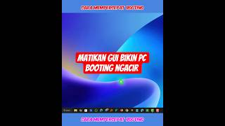 Matikan Graphical User Interface Bikin Booting Ngacir #harryshares #tutorial #windows