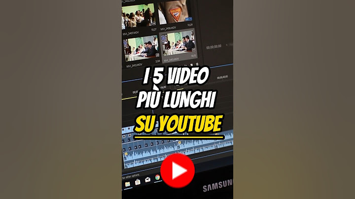 I 5 VIDEO PIÙ LUNGHI SU YOUTUBE📺