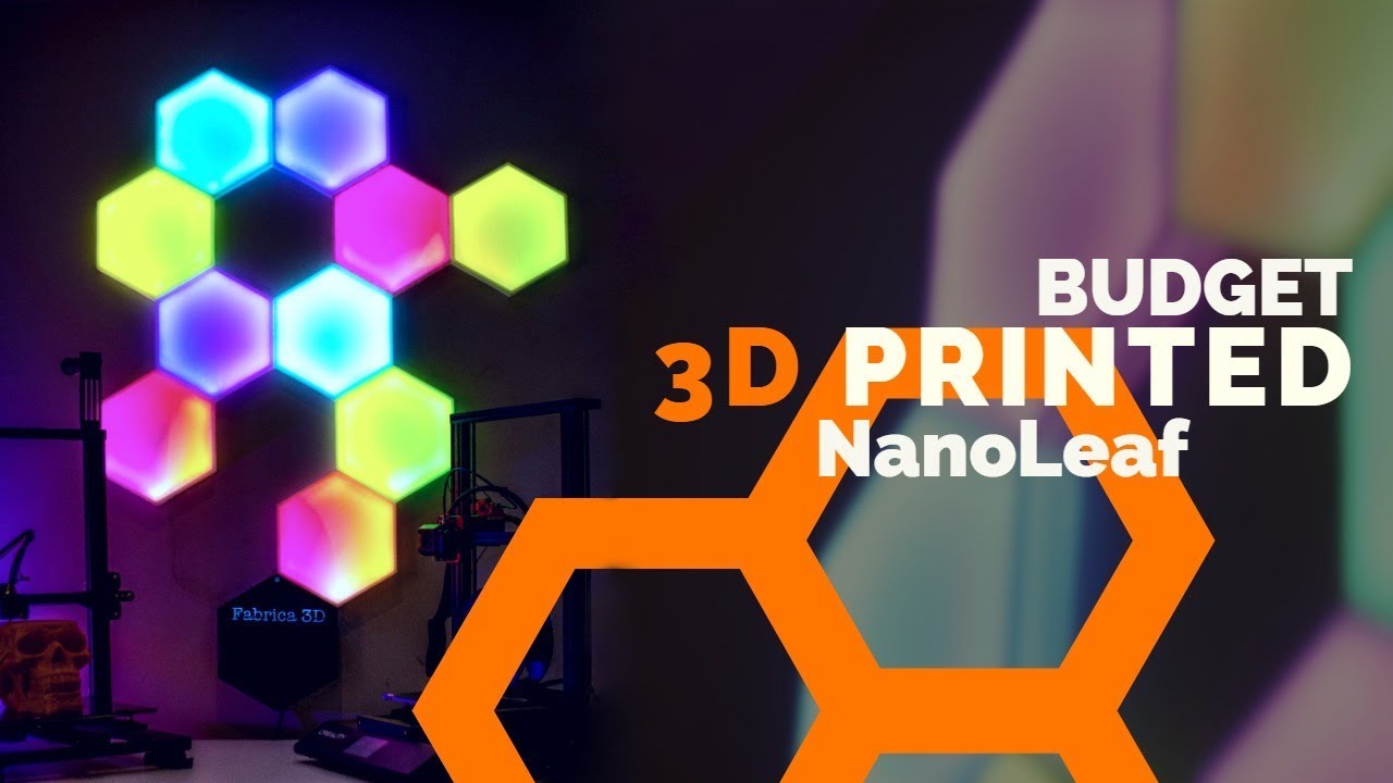 Budget 3D Printed Nanoleaf