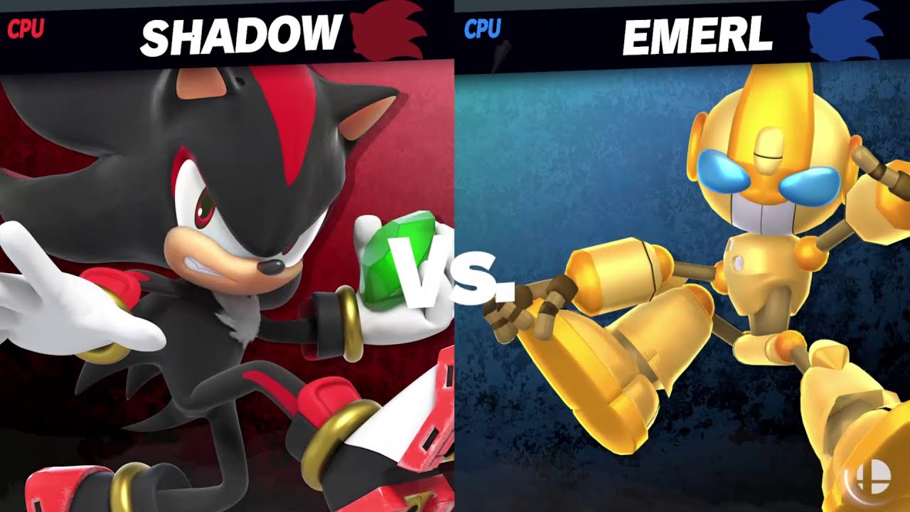 Shadow vs Emerl SSBU [Sonic x Shadow Generations Dark Beginnings ...
