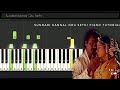 Sundari kannal oru sethi  piano tutorial  octaves  6537