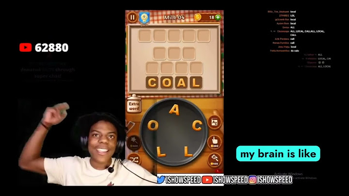 Ishowspeed Plays Word Game