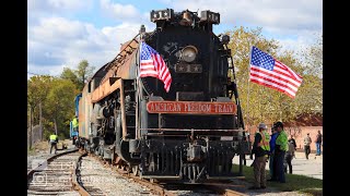 American Freedom Train Moves for first time in 44 Years! || TSMGL Train Video