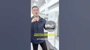 Micro Diameter Round Tool Bar Grinding Machine QD260 Rough Sharpener  #cncgrinder#cncgrindingmachine