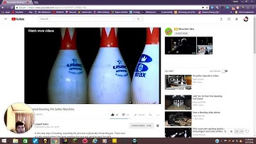 Reacting to "Automated Bowling Pin Setter Machine" by Largest Dams