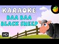 Baa baa black sheep  karaoke version with lyrics  cartoonanimated english nursery rhymes for kids