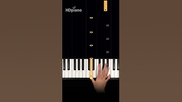 Thumbnail of Impress on piano with 3 NOTES!! (Iconic riff) #pianotutorial #shorts