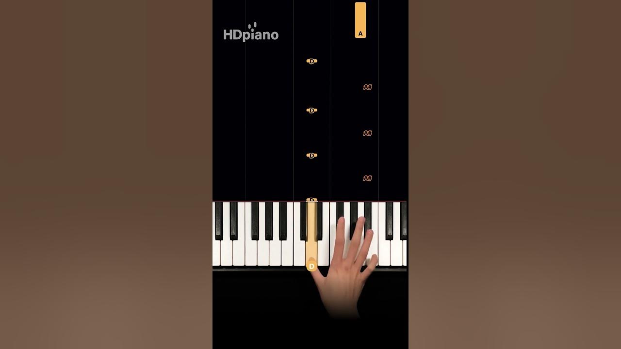 Impress on piano with 3 NOTES!! (Iconic riff) #pianotutorial #shorts