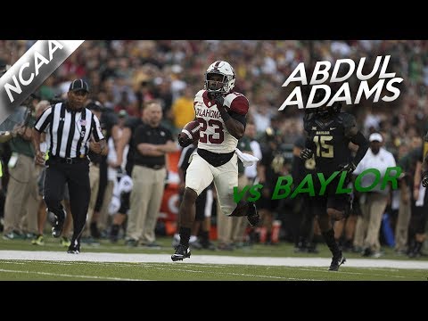 Abdul Adams Highlights vs Baylor // 11 Carries for 164 Yards, 1 TD // 9.23.17