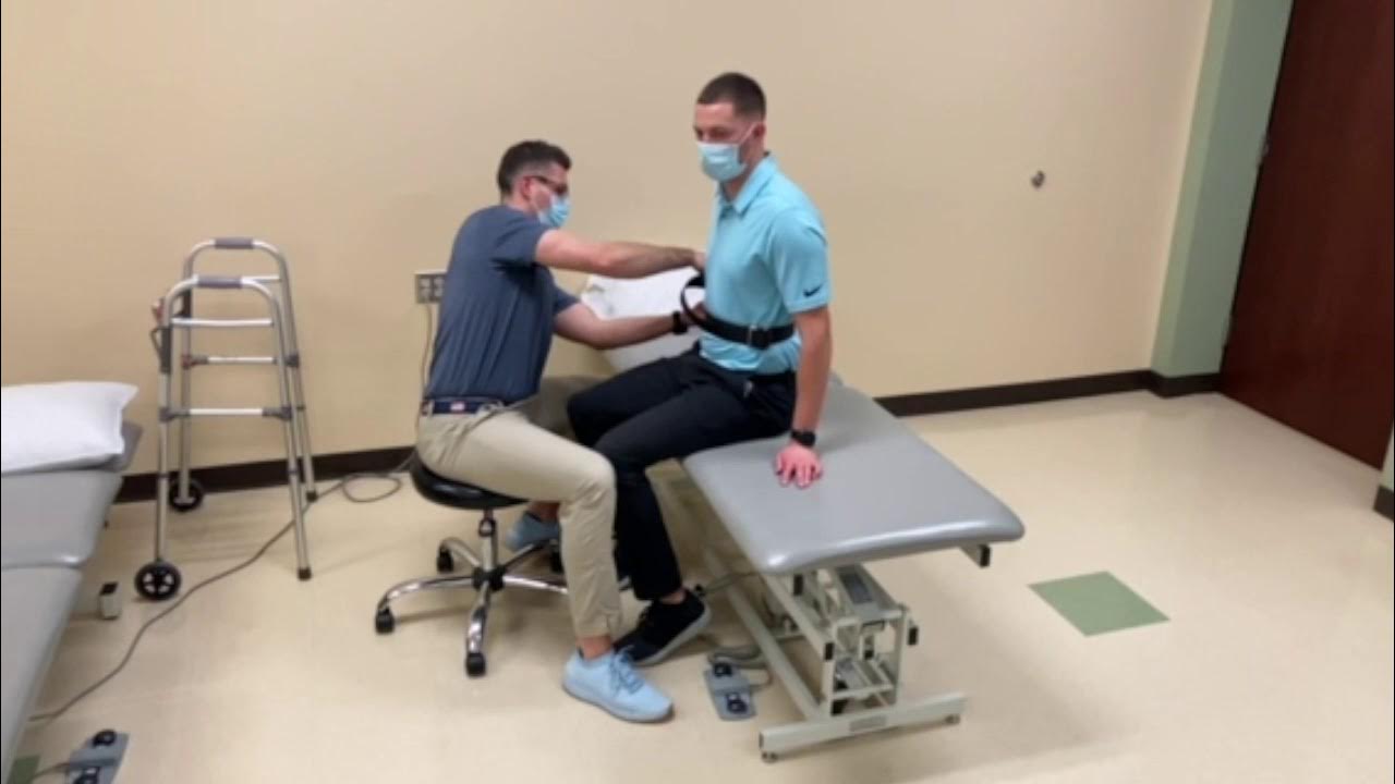 Group 5 Body Mechanics with pt with significant weakness and mobility