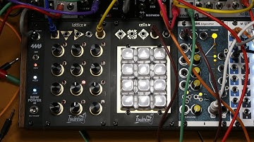 Tenderfoot Lattice sequencer and Cells review