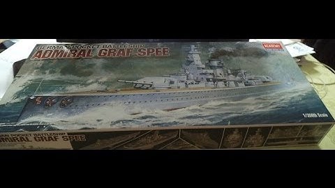Admiral Graf Spee in 1/350: Build Log Part 1