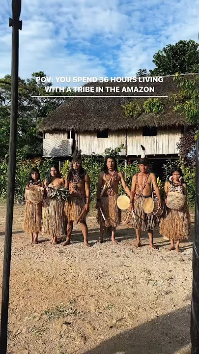 Living with a tribe in the AMAZON Jungle! 🇪🇨🤯
