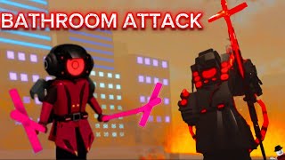 EXECUTOR SPEAKERMAN AND SPEAKERWOMAN 2.0 IN BATHROOM ATTACK! | (Roblox)