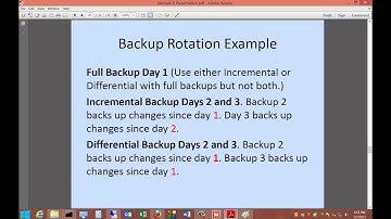 240M Module 8 Video Presentation Backup and Disaster Planning