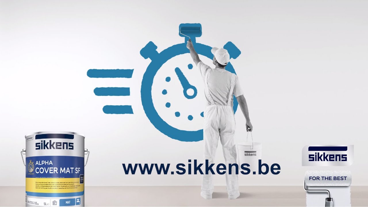 Sikkens Alpha Cover Mat SF - Bespaar op tijd, niet op kwaliteit