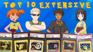 Top 10 EXPENSIVE Gym Heroes Pokémon Cards!