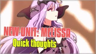 Epic Seven - Fire Mage - Melissa Quick Thoughts