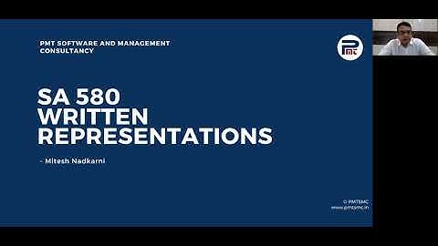 SA 580 Management Representations