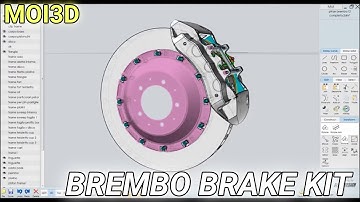 ARIANDESIGN - Moi3D - Brembo brake kit