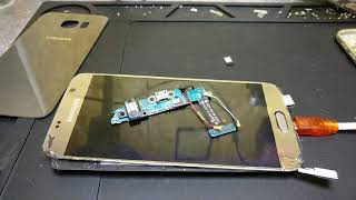 Samsung GALAXY S6 - Будь ты проклят! Замена разъема через переклейку стекла.