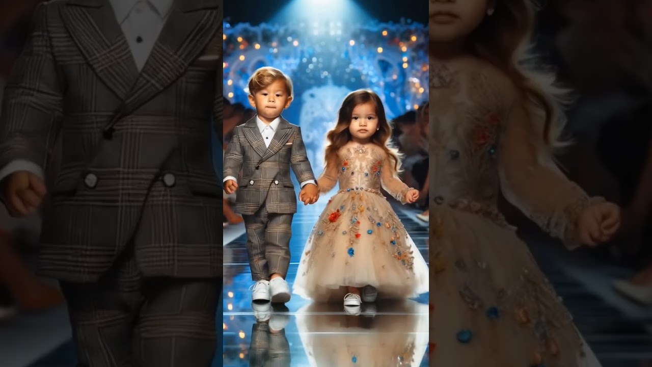 Baby Fashion Show: Cutest Duo on the Runway! 💖