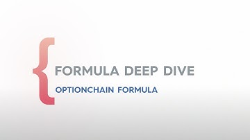 How To View and Filter An Options Chain In Google Sheets