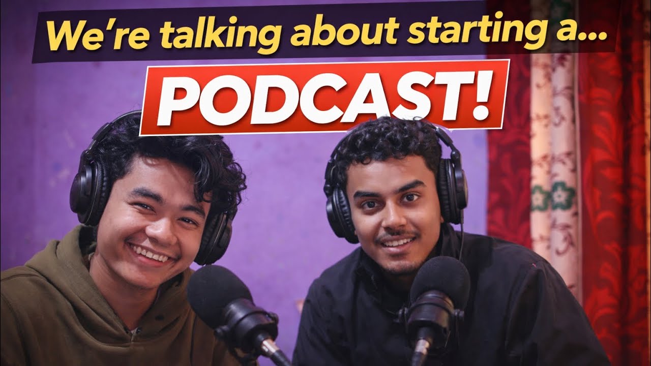 Bro ko rw mero podcast, and we also made chatpate and ate it🤪 