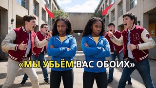 картинка: Чёрных близняшек запугивали расистские хулиганы, не зная, что они — мастера боевых искусств.