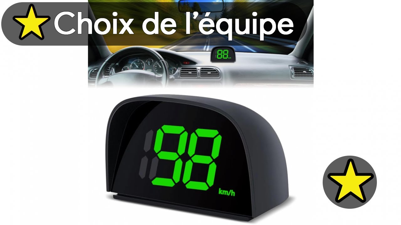 Nizirioo : Copteur de vitesse nuérique universel HUD pour voiture Nizirioo : Copteur de vitesse nuérique universel HUD pour voiture