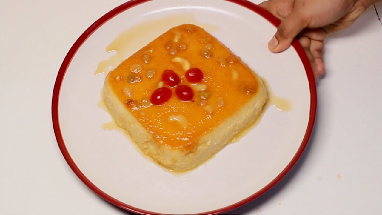 Easy Caramel Pudding Recipe Without Oven Caramel Rava Pudding