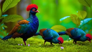 Relaxing Forest Ambience | Birds Singing and Soft Nature Background Music