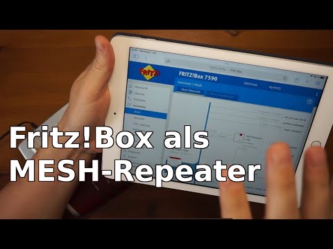 Fritz!Box 7430, 7360 oÄ als WLAN-Repeater verwenden und MESH starten, WLAN-Empfang verbessern