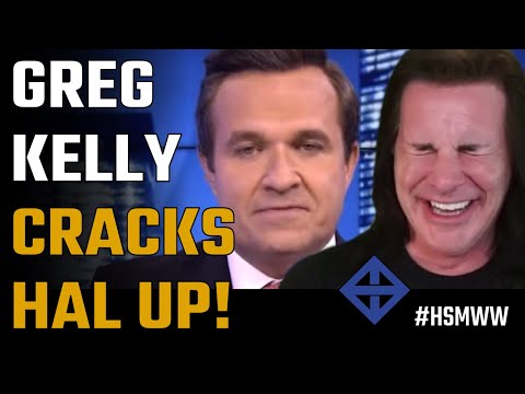Greg Kelly cracks Hal up ~ You had to have bean there