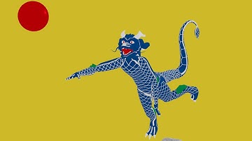 Qing dynasty Flag 3D Animation RTX ON?