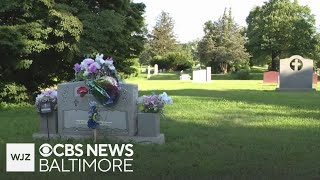 Woman's purse stolen as she and her husband visited son's grave at Suitland cemetery