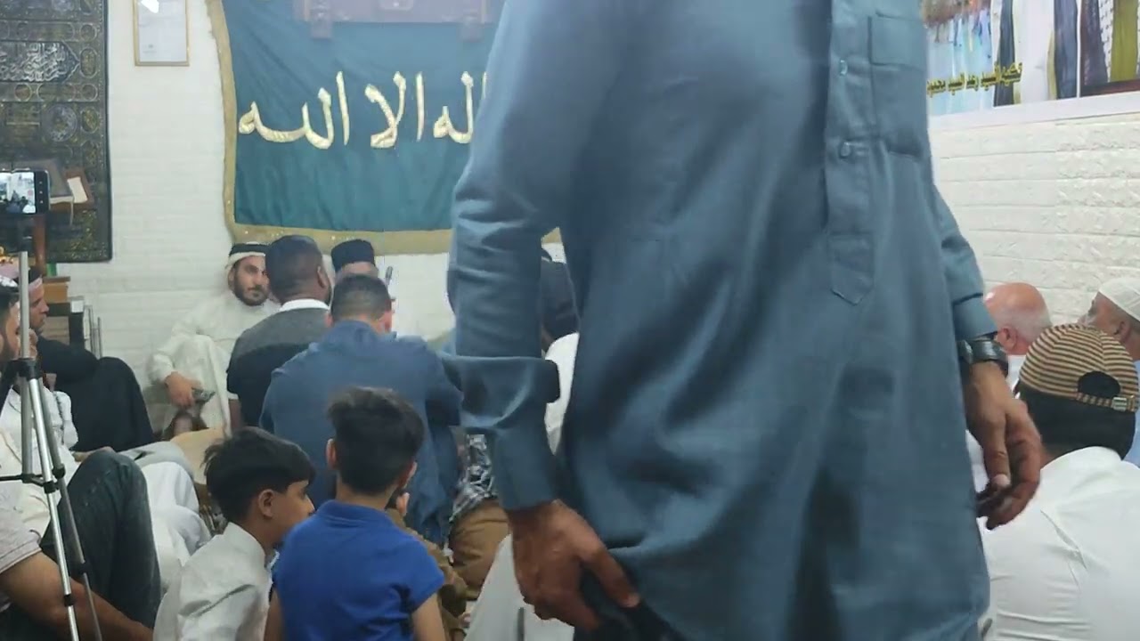 المنقبة النبويه في تكية السيد رعد السيد محمود شعال الاخضر النعيمي