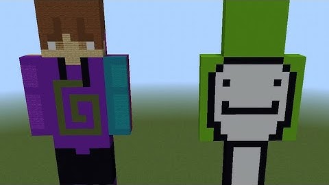 How to Build Dream and KarlJacobs in Minecraft