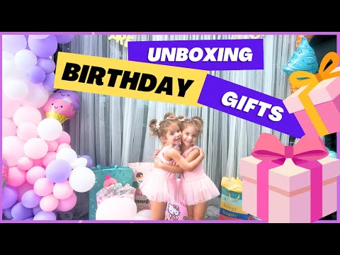 Twins Unbox Birthday Surprises! 🎁 Double the Fun!