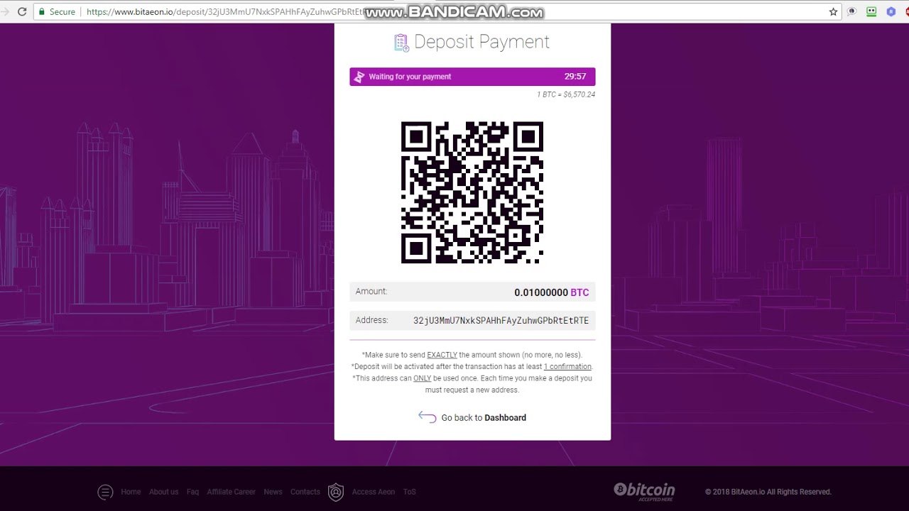 Review Bitaeon.io - New Hyip - The Best Hyip 2018