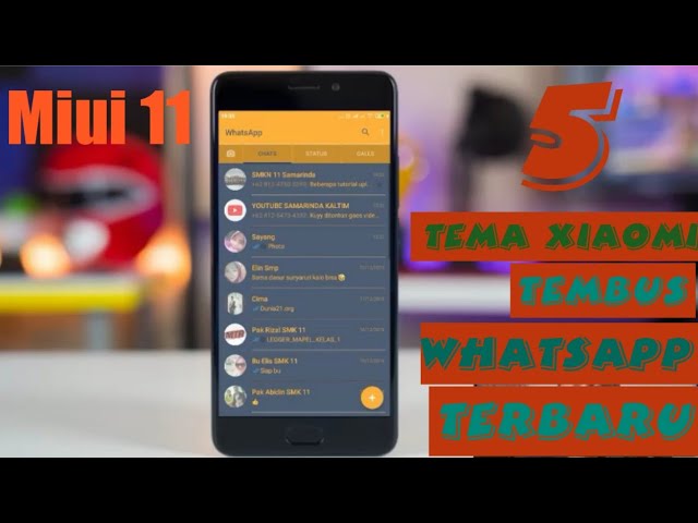 Tema xiaomi tembus wa