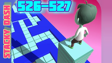 Gameplay top mobile games relaxing n satisfying game ios/android stacky dash #shorts level 526-527