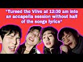 What happens when SHINee go on a Vlive at 12:30 Am? (the unplanned accapella session)