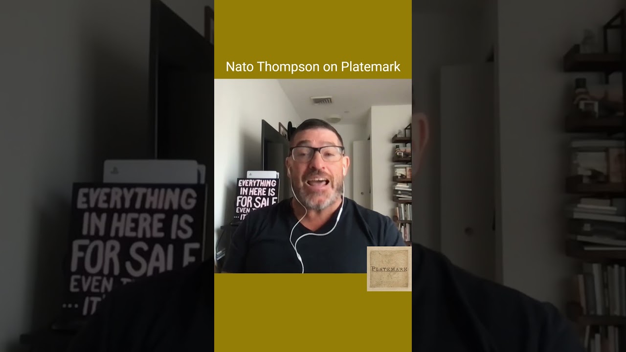 Nato Thompson is anti lone-artist genius preferring community