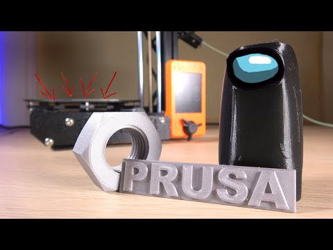 🏆First 3D Print with your PRUSA MINI | CALIBRATION and First Layer