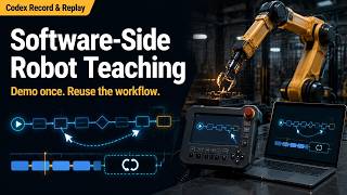 Codex Record & Replay: Software-Side Robot Teaching