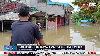 Banjir Nyaris 2 Meter Rendam Ratusan Rumah Di Taman Cikande Tangerang